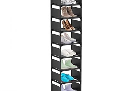 Zapatero vertical estrecho